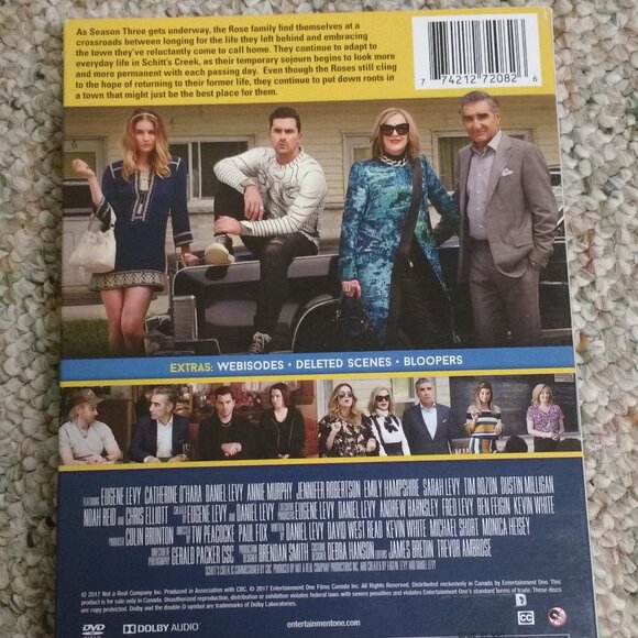 Schitt's Creek Season 3 DVD Set (2017) - Picture 2 of 5